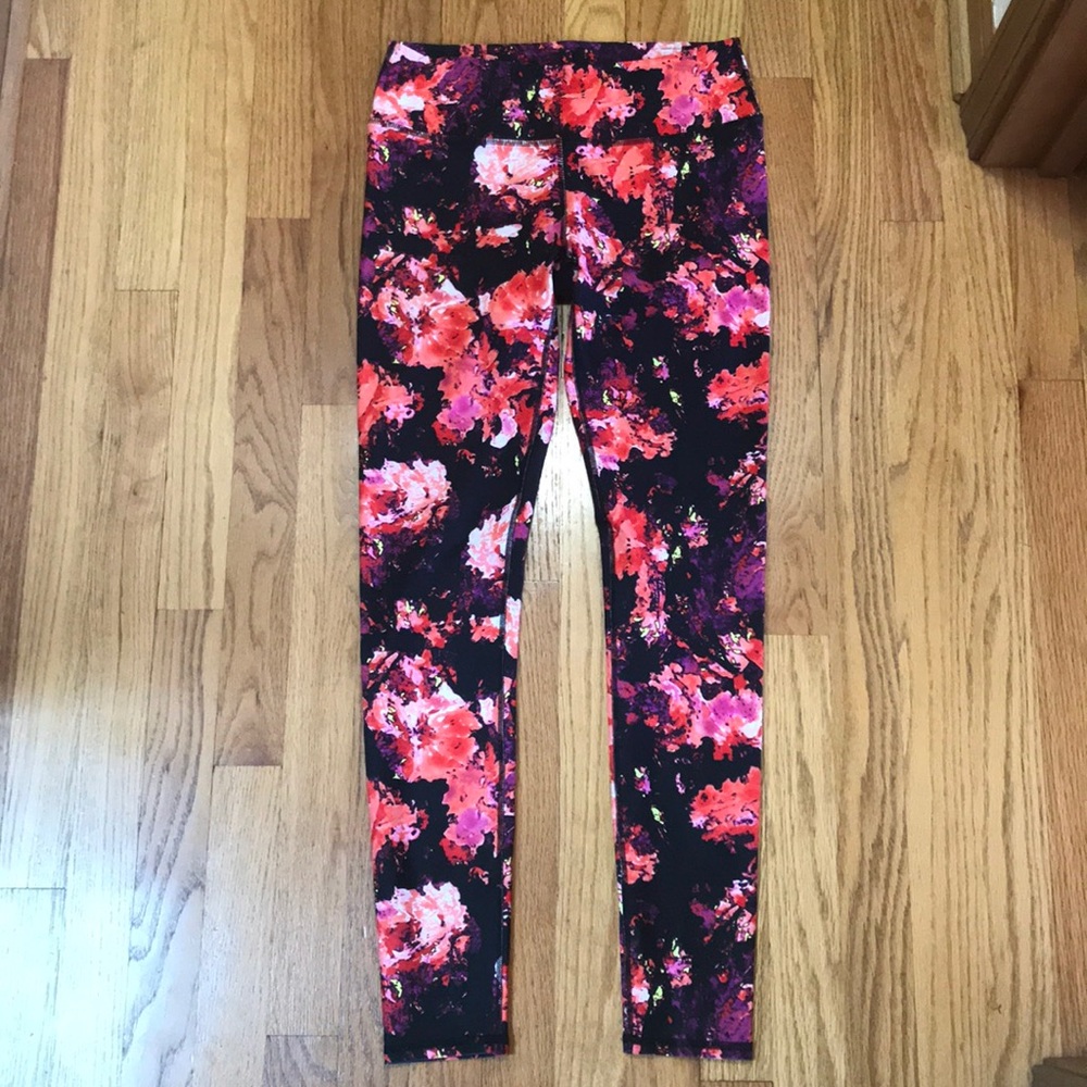 Floral leggings